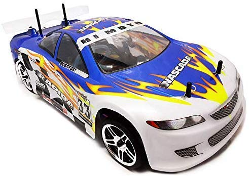 Himoto Schneller 1/10 Snap On Road Verbrennungsmotor SH18, ein Gang 4WD RTR mit 2,4-GHz-Steuerung Himoto Schneller 1/10 Snap On Road Verbrennungsmotor SH18, ein Gang 4WD RTR mit 2,4-GHz-Steuerung von Himoto