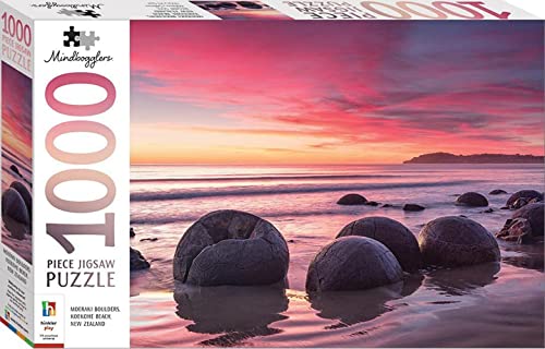 Moeraki Boulders, Koekohe Beach, New Zealand 1000 Piece Jigsaw (Mindbogglers) von Hinkler Books