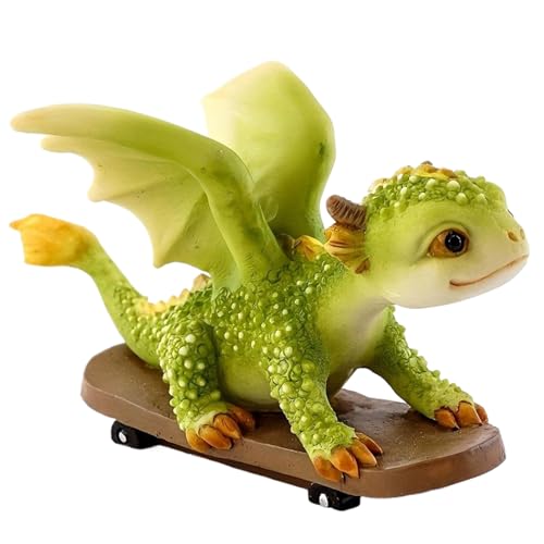 Hintyne Drachenfigur Mini-Drachen aus Kunstharz 2,6x2,2x4,7 Zoll Drachenfigur Cartoon-Simulation Drachenstatue lustige DIY-Mini-Drachenfiguren für Blumentopf Stil 2 Hintyne Drachenfigur Mini-Drachen aus Kunstharz 2,6x2,2x4,7 Zoll Drachenfigur Cartoon-Simulation Drachenstatue lustige DIY-Mini-Drachenfiguren für Blumentopf Stil 2 von Hintyne