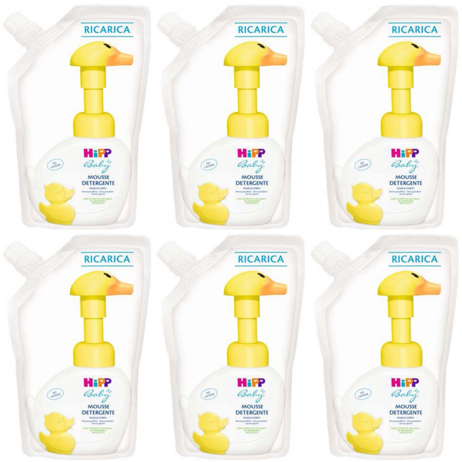 Kit Ricarica Hipp Baby per Mousse Detergente 6 confezioni da 250ml Kit Ricarica Hipp Baby per Mousse Detergente 6 confezioni da 250ml von Hipp