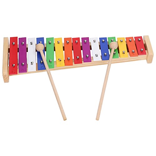 Buntes Pädagogisches Xylophon-Spielzeug mit 15 Tönen, Verbessert die Hand-Auge-Koordination und Konzentration für Kinders, Geeignet für Kinders ab 3 Jahren Buntes Pädagogisches Xylophon-Spielzeug mit 15 Tönen, Verbessert die Hand-Auge-Koordination und Konzentration für Kinders, Geeignet für Kinders ab 3 Jahren von Hiraith