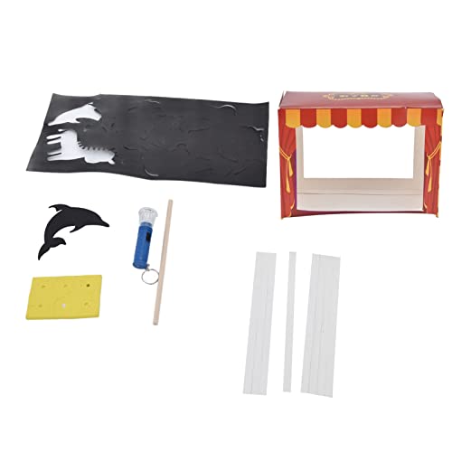 DIY Shadow Puppet Theatre Kit - Pädagogisches Kreativitätsspielzeug mit Taschenlampen und 6 Schaumpuppen - STEM -Lerngeschenke für 3+ Jahre DIY Shadow Puppet Theatre Kit - Pädagogisches Kreativitätsspielzeug mit Taschenlampen und 6 Schaumpuppen - STEM -Lerngeschenke für 3+ Jahre von Hiraith