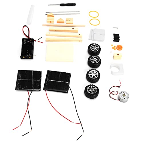 DIY Solar Power Science Car Kit - Pädagogische STEM -Spielzeug mit Solarpanel & Motor - Komplett 35 -teiliges Gebäude -Set für Kids Science Experiment & Lernen DIY Solar Power Science Car Kit - Pädagogische STEM -Spielzeug mit Solarpanel & Motor - Komplett 35 -teiliges Gebäude -Set für Kids Science Experiment & Lernen von Hiraith