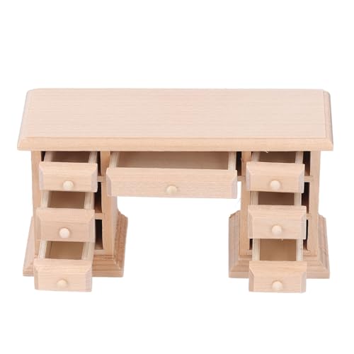Doll House Desk DIY -Schreibtisch 1:12 Miniaturmodell Birch Furniture für Puppenhausdekoration, Unbemaltes Bürgertisch Zubehör für Besondere Situationen Doll House Desk DIY -Schreibtisch 1:12 Miniaturmodell Birch Furniture für Puppenhausdekoration, Unbemaltes Bürgertisch Zubehör für Besondere Situationen von Hiraith