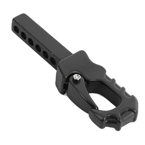 Hiraith 1/10, 1/8 RC -Anhänger -Anhänger -Haken Starke Legierung, Bequeme Installation, Kompatibel mit für 4101, 4102, 4082 Kletterfahrzeuge, Verbesserung des RC -Autos Erscheinungsbild (Schwarz) von Hiraith