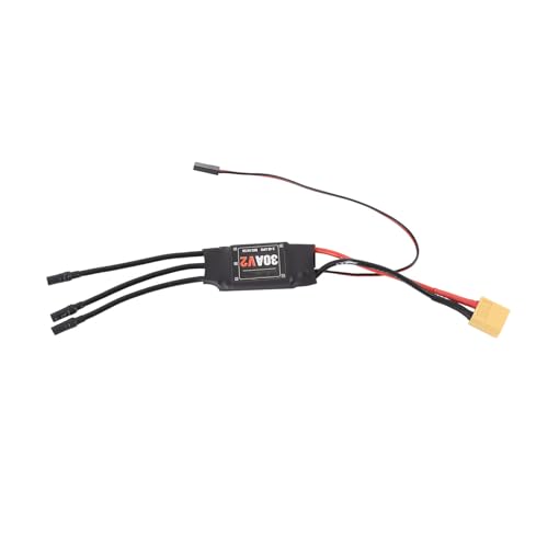 Hiraith 30a ESC RC Motor Bürstenloser Speed -Controller mit XT60 und 3,5 Mm Weiblicher Stecker Multiple Guard für RC Helicopter Flugzeug Multirotor Quadcopter Hiraith 30a ESC RC Motor Bürstenloser Speed -Controller mit XT60 und 3,5 Mm Weiblicher Stecker Multiple Guard für RC Helicopter Flugzeug Multirotor Quadcopter von Hiraith