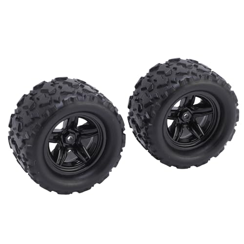 Hiraith Premium-Gummi-2PCs Gebürstete RC-Autoreifen für HS18301 18302 18303 mit Lang Anhaltendes Gummi-Material, Strukturiertes Profilmuster und Robuste Plastikfelgen Hiraith Premium-Gummi-2PCs Gebürstete RC-Autoreifen für HS18301 18302 18303 mit Lang Anhaltendes Gummi-Material, Strukturiertes Profilmuster und Robuste Plastikfelgen von Hiraith