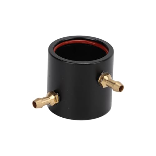 Hiraith RC-Wasserkühlmantel, Aluminiumlegierung, Wassergekühlte Wärmeableitung aus Kupferrohr, Einfache Handhabung, Motoraußendurchmesser 20 Mm, 25 Mm Länge, Schwarz Hiraith RC-Wasserkühlmantel, Aluminiumlegierung, Wassergekühlte Wärmeableitung aus Kupferrohr, Einfache Handhabung, Motoraußendurchmesser 20 Mm, 25 Mm Länge, Schwarz von Hiraith