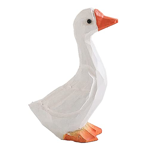 Hiraith Weiße Entenschmuck Gips Lebensee Enten -Figur -Dekoration für Home Requisiten Hiraith Weiße Entenschmuck Gips Lebensee Enten -Figur -Dekoration für Home Requisiten von Hiraith