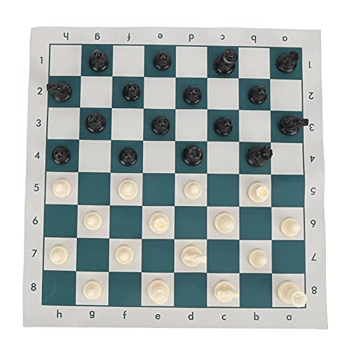 Internationales Standard-Schachspiel-Set, Großes Schachspiel aus Kunststoff mit Schachbrett von Hiraith