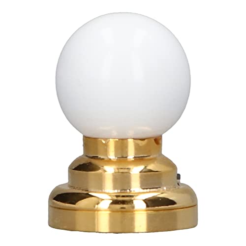 Miniatur-Deckenlampe, Batteriebetriebener Schalter, Metallsockel, Puppenhaus-LED-Lampe Im Maßstab 1:12 Zur Dekoration Miniatur-Deckenlampe, Batteriebetriebener Schalter, Metallsockel, Puppenhaus-LED-Lampe Im Maßstab 1:12 Zur Dekoration von Hiraith