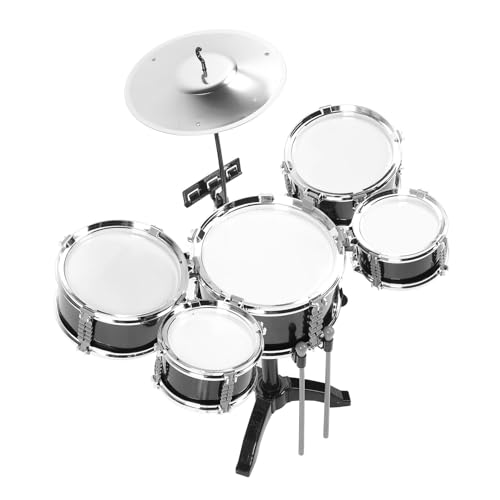 kinders Jazz -Drums -Set, Entwickeln Sie Handaugenkoordination, Musikgefühl, für Anfänger, Einstellbare Größe, Farbenfrohes Spielzeug, für über 3 Jahre Alte kinders Geeignet von Hiraith
