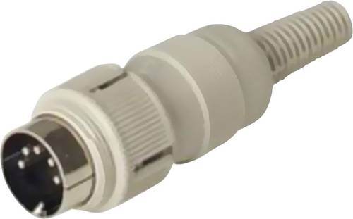 Hirschmann 930 688-517-200 DIN-Rundsteckverbinder Stecker, gerade Polzahl (num): 7 Grau 200St. von Hirschmann