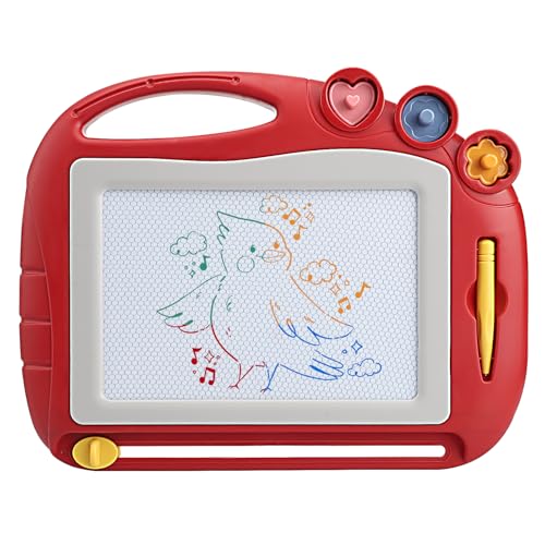 Hisdricus Magnetische Maltafel Zaubertafeln für Kinder ab 2 3 4 5 6 Jahre,Zaubertafel Maltafel Magnettafel Reisegröße 8,5 Zoll mit magnetischem Stift und 3 Briefmarken, als Geburtstagsgeschenk Hisdricus Magnetische Maltafel Zaubertafeln für Kinder ab 2 3 4 5 6 Jahre,Zaubertafel Maltafel Magnettafel Reisegröße 8,5 Zoll mit magnetischem Stift und 3 Briefmarken, als Geburtstagsgeschenk von Hisdricus