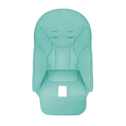 Hiseng Baby Hochstuhl Kissenbezug, Hochstuhl Bezug Universeller Baby Esszimmerstuhlbezug PU Leder Hochstuhl Sitzauflage Baby Hochstuhl Ersatzbezüge für Kinder Jungen Mädchen (40x83cm,Hellblau) von Hiseng