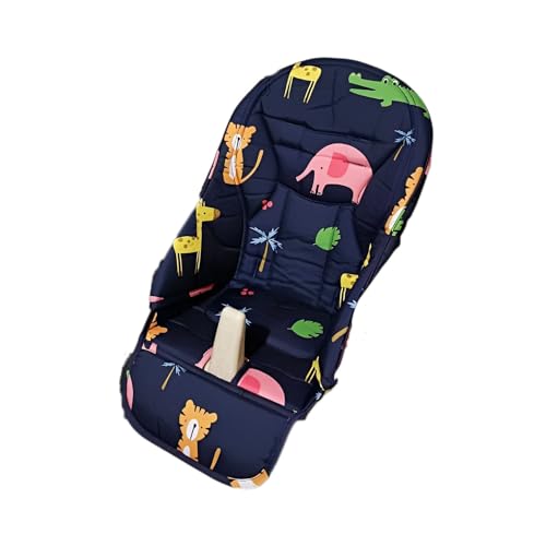 Hiseng Baby Hochstuhl Kissenbezug, Karikatur Hochstuhl Bezug Universeller Baby Esszimmerstuhlbezug PU Hochstuhl Sitzauflage Baby Hochstuhl Ersatzbezüge für Kinder Jungen Mädchen (40x83cm,Dunkelblau) Hiseng Baby Hochstuhl Kissenbezug, Karikatur Hochstuhl Bezug Universeller Baby Esszimmerstuhlbezug PU Hochstuhl Sitzauflage Baby Hochstuhl Ersatzbezüge für Kinder Jungen Mädchen (40x83cm,Dunkelblau) von Hiseng