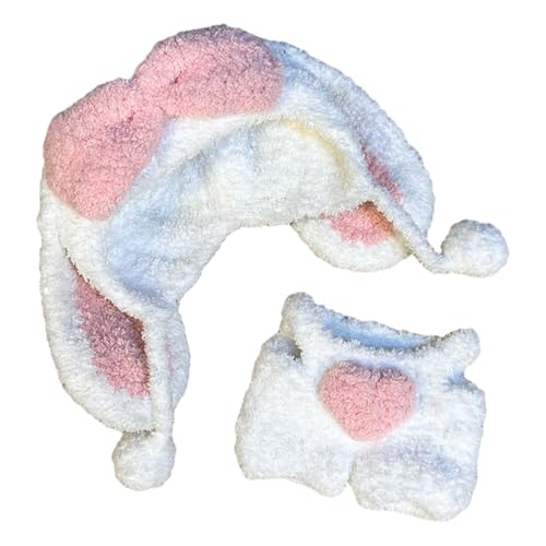 Clothes für Labu (ohne Puppe) – 2-teiliges Set mit Hut & Overall | labu Clothes & labu Accessories für 17cm Puppen zum Verkleiden & Sammeln (B) von Hislaves