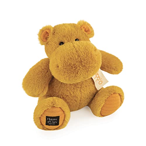 Histoire d'ours - Plüschtier Nilpferd – Hippo – Ocker – 25 cm – HO3211 von Histoire d'ours