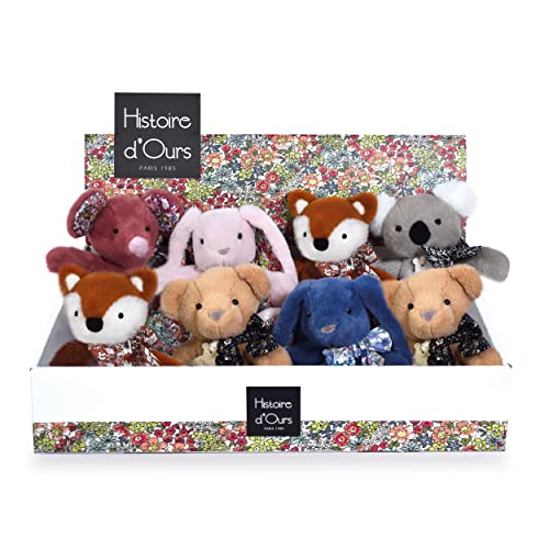 Copain Calin Display Ass x 6 + Rernard und Bär, 20 cm Copain Calin Display Ass x 6 + Rernard und Bär, 20 cm von Histoire d'ours