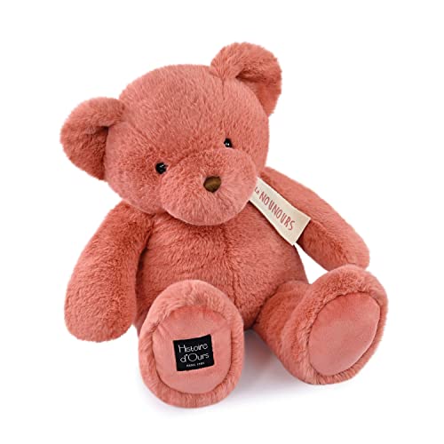 Histoire d'ours - Der Teddybär, 40 cm, Rosa, 40 cm, Geschenk zur Geburt, HO3233 von Histoire d'ours