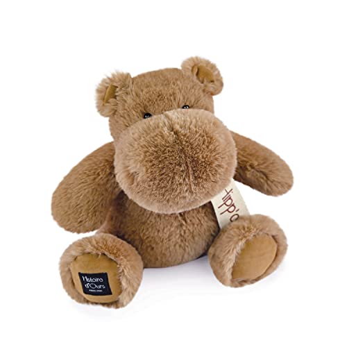 Histoire d'Ours - Plüschtier Nilpferd – Nilpferd – warme Schokolade – 25 cm – weiches und niedliches Plüschtier für Kallusel – Geschenkidee zur Geburt und zum Geburtstag für Mädchen und Jungen – HIPPO Histoire d'Ours - Plüschtier Nilpferd – Nilpferd – warme Schokolade – 25 cm – weiches und niedliches Plüschtier für Kallusel – Geschenkidee zur Geburt und zum Geburtstag für Mädchen und Jungen – HIPPO von Histoire d'ours
