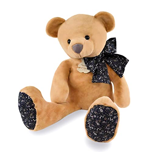Histoire d'ours - Sehr großes Plüschtier Bär – Hellbraun 60 cm – Kollektion Kuschelfreunde – Kuscheltier XXL Ultra weich – idealer Begleiter für Babys – Geschenkidee zur Geburt für Mädchen und Jungen von Histoire d'ours
