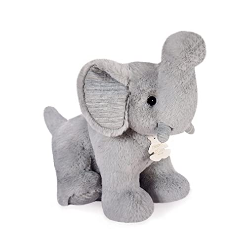 Histoire d'ours - Plüschtier Elefant – Grau – 35 cm – Preppy Chic – HO3145 von Histoire d'ours