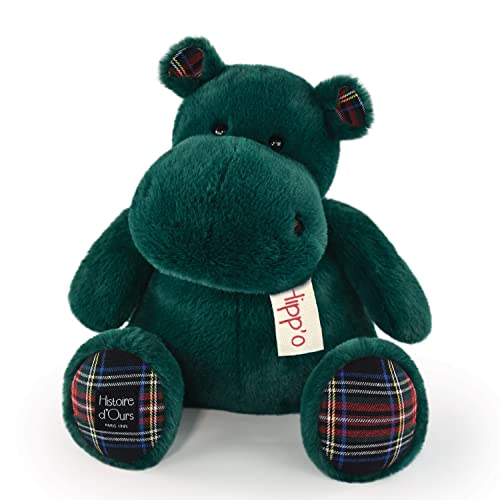 Histoire d'ours - Plüschtier Nilpferd – Hippo – Tannengrün – 40 cm – großes weiches und niedliches Plüschtier für Kallus – Geschenkidee zur Geburt und zum Geburtstag für Kinder – Hippo – HO3201 Histoire d'ours - Plüschtier Nilpferd – Hippo – Tannengrün – 40 cm – großes weiches und niedliches Plüschtier für Kallus – Geschenkidee zur Geburt und zum Geburtstag für Kinder – Hippo – HO3201 von Histoire d'ours