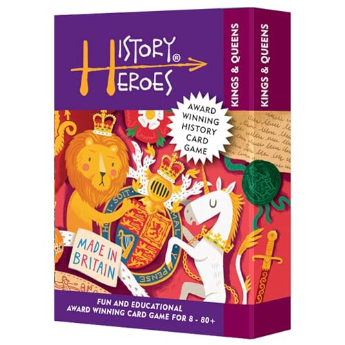 History Heroes: KINGS & QUEENS Card game von History Heroes