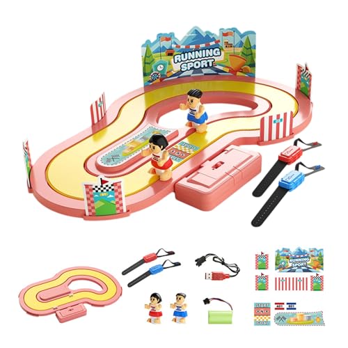Hitburu Bewegungsempfindliches Rennspiel,Eltern-Kind 2-Personen Interaktion,Rennstrecken Bewegungs Spielzeug - Für Kinder Jugendliche Eltern Geburtstag Weihnachten Geschenk von Hitburu