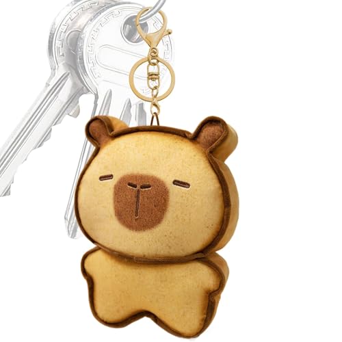 Hitburu Capybara Plüschspielzeug, Capybara Stoffeded Animals - Stofftoast Capybara Puppendekor,Schönes Aussehen Plüsch Tierspielzeug für Kinderzimmer, Auto, Schlafzimmer, Couch, Wohnzimmer Hitburu Capybara Plüschspielzeug, Capybara Stoffeded Animals - Stofftoast Capybara Puppendekor,Schönes Aussehen Plüsch Tierspielzeug für Kinderzimmer, Auto, Schlafzimmer, Couch, Wohnzimmer von Hitburu