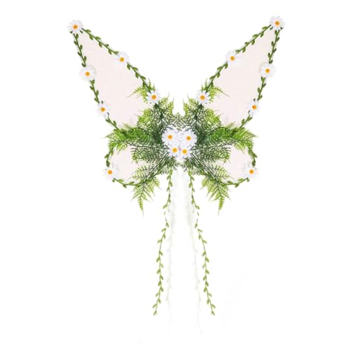 Hitburu Erwachsene Elfenflügel - Realistische Flügel Für Kostüm,Festzubehör Für Bühnenauftritte Party Weihnachten Halloween Karneval Makeup von Hitburu