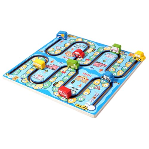 Hitburu Farben Und Zahlen Labyrinth Spielzeug | Motorikbrett Aus Holz Mit Feinmotorik Training - Vorschule Lernspielzeug Mit Zählen & Motorik Für Mädchen von Hitburu