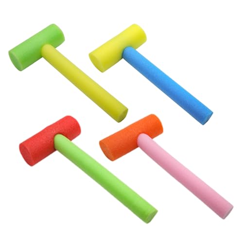 Hitburu Kinder Hammer Spielzeug,Hammerspiele | 4-teiliges Schaumstoff Lernspiel Bunt Für Junge Mädchen Feinmotorik Indoor Spielzimmer Kindergarten Hitburu Kinder Hammer Spielzeug,Hammerspiele | 4-teiliges Schaumstoff Lernspiel Bunt Für Junge Mädchen Feinmotorik Indoor Spielzimmer Kindergarten von Hitburu