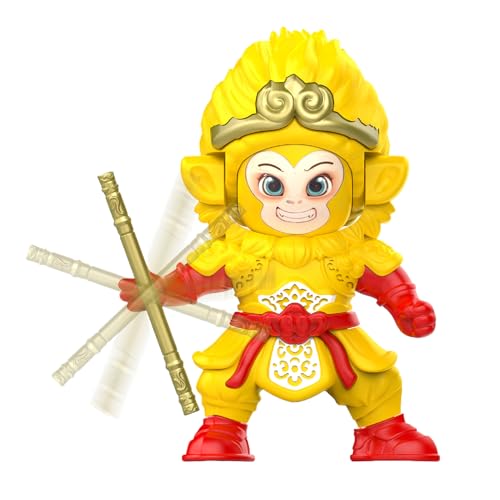 Hitburu Spielzeug Affenfigur - Gesichtswechsel Sammlerfigur | Lustiges Affenmodell Deko Für Schreibtisch Und Bücherregal Hitburu Spielzeug Affenfigur - Gesichtswechsel Sammlerfigur | Lustiges Affenmodell Deko Für Schreibtisch Und Bücherregal von Hitburu