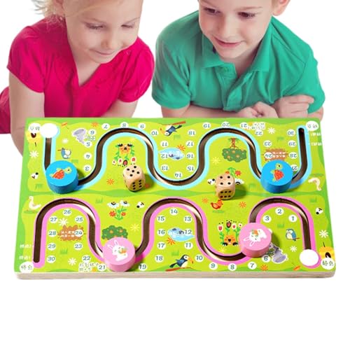 Hitburu Zahlenlabyrinth Spielzeug Für Kinder - Motorikbrett Aus Holz Mit Feinmotorik Training - Vorschule Lernspielzeug Mit Zählen & Motorik Für Mädchen Hitburu Zahlenlabyrinth Spielzeug Für Kinder - Motorikbrett Aus Holz Mit Feinmotorik Training - Vorschule Lernspielzeug Mit Zählen & Motorik Für Mädchen von Hitburu