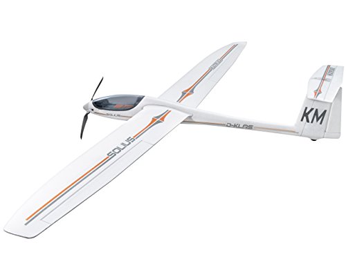 Unbekannt 214264 Solius RC Segelflugmodell Bausatz 2160mm, Weiß, Schwarz Unbekannt 214264 Solius RC Segelflugmodell Bausatz 2160mm, Weiß, Schwarz von Hitec RCD