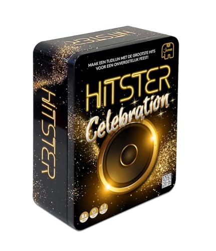 Hitster, Celebration, Musikspiel, Kartenspiel, Actionspiel mit Musik von Hitster