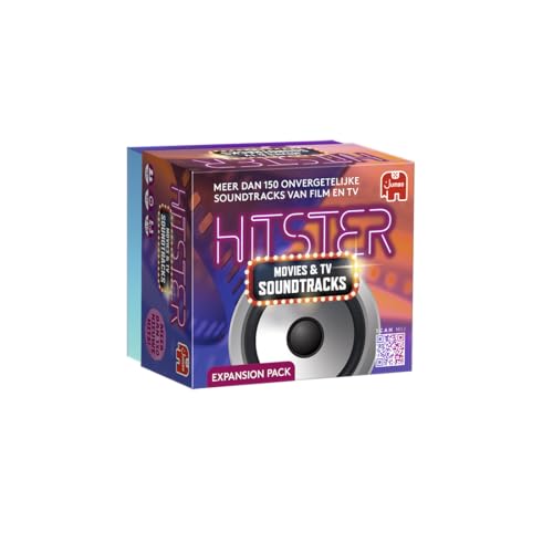 Jumbo Hitster Movies & TV Soundtracks Erweiterungsset, Party Game, Musikspiel, Actionspiel von Hitster