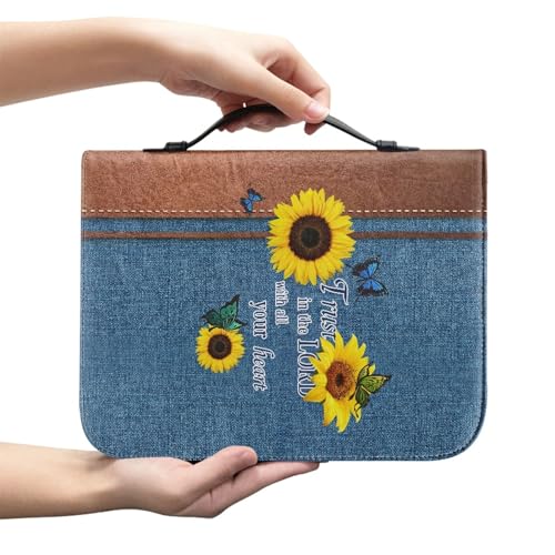 Hixingo Buchhülle Schutzhülle für Bücher aus Stoff, Buchhülle mit Reißverschluss Buchschutz Buchhüllen für Taschenbücher Buchhülle für Buchliebhaber für Lehrer, Freunde (Gänseblümchen 1,L) Hixingo Buchhülle Schutzhülle für Bücher aus Stoff, Buchhülle mit Reißverschluss Buchschutz Buchhüllen für Taschenbücher Buchhülle für Buchliebhaber für Lehrer, Freunde (Gänseblümchen 1,L) von Hixingo