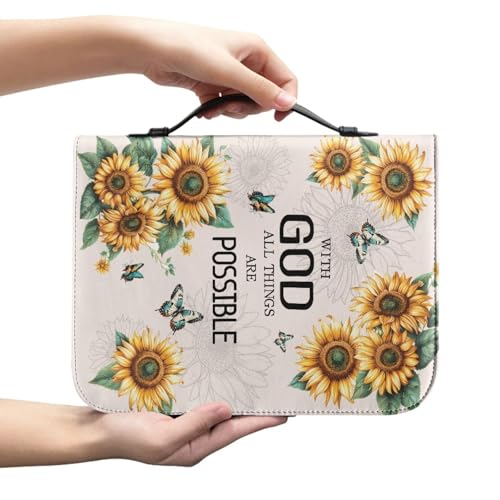 Hixingo Buchhülle Schutzhülle für Bücher aus Stoff, Buchhülle mit Reißverschluss Buchschutz Buchhüllen für Taschenbücher Buchhülle für Buchliebhaber für Lehrer, Freunde (Sonnenblume 9,XXL) Hixingo Buchhülle Schutzhülle für Bücher aus Stoff, Buchhülle mit Reißverschluss Buchschutz Buchhüllen für Taschenbücher Buchhülle für Buchliebhaber für Lehrer, Freunde (Sonnenblume 9,XXL) von Hixingo