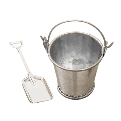 Bucket Ornamen, Miniatur -Eimer -Accessoire, Puppenhausgartenwerkzeuge, Tragbare Größe, Terrariumfreundlich, 5,7 cm/2,24 Zoll, Für Die Heimdekoration Bucket Ornamen, Miniatur -Eimer -Accessoire, Puppenhausgartenwerkzeuge, Tragbare Größe, Terrariumfreundlich, 5,7 cm/2,24 Zoll, Für Die Heimdekoration von Hjatirace