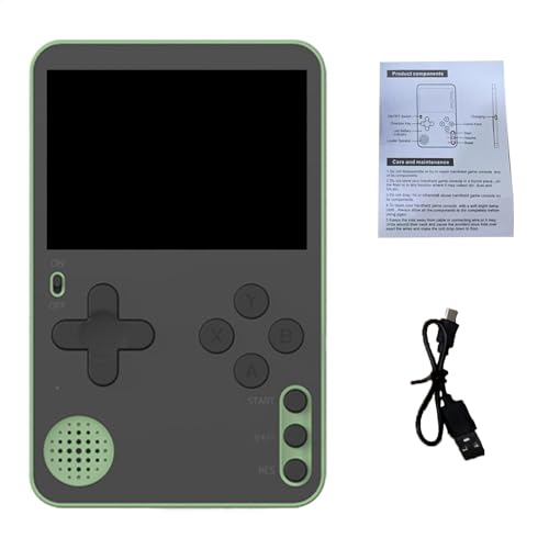 Handheld-Videospielkonsole, Retro-Kinderspielzeugmaschine, genaue Bildwiederherstellungs-Videospielkonsole, 2,52 x 3,98 x 2,56 Zoll, einfach zu bedienen, tragbar für Heimautos Handheld-Videospielkonsole, Retro-Kinderspielzeugmaschine, genaue Bildwiederherstellungs-Videospielkonsole, 2,52 x 3,98 x 2,56 Zoll, einfach zu bedienen, tragbar für Heimautos von Hjatirace
