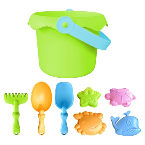 Hjatirace Strandspielzeugset, Schlossgebäude -Kit, Strandschaufeleimer, Fördert Kreativität, Passt Zu Kleinen Händen, 9,5 X 13 cm/3.74x5.12 Zoll, Für Outdoor Hjatirace Strandspielzeugset, Schlossgebäude -Kit, Strandschaufeleimer, Fördert Kreativität, Passt Zu Kleinen Händen, 9,5 X 13 cm/3.74x5.12 Zoll, Für Outdoor von Hjatirace