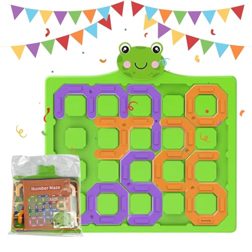 Hjatirace Vorschulpuzzle - Zahlenlabyrinth Spiel - Interaktives Lernspielzeug Zur Hand-Auge-Koordination Für Und Mädchen Zuhause Schule Unterwegs von Hjatirace