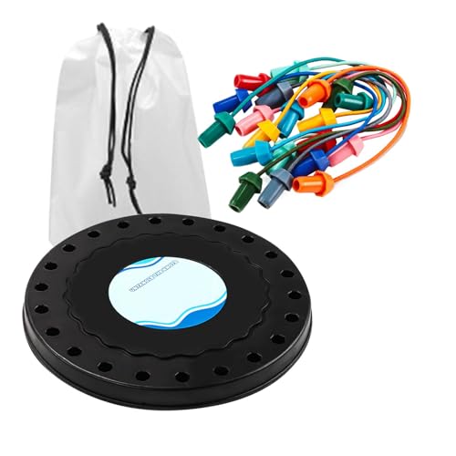 Rope Unwirrlingsspiel, Pädagogisches Puzzlespielzeug, Stack String Challenge, Bildungsdesign, Kreatives Gameplay, Schwarz, 20 cm/7,87 Zoll, Für Männer Und Frauen Rope Unwirrlingsspiel, Pädagogisches Puzzlespielzeug, Stack String Challenge, Bildungsdesign, Kreatives Gameplay, Schwarz, 20 cm/7,87 Zoll, Für Männer Und Frauen von Hjatirace