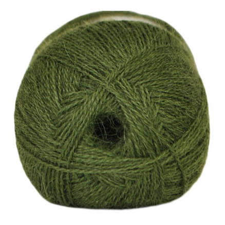 Hjertegarn Alpaca 400 Garn Farbe 1285 Grün von Hjertegarn