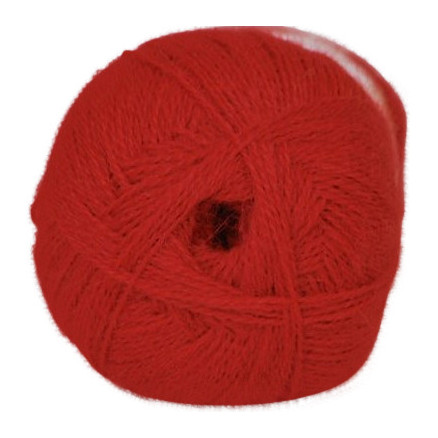 Hjertegarn Alpaca 400 Garn Farbe 2060 Rot von Hjertegarn