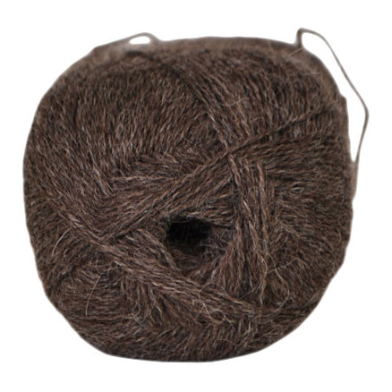 Hjertegarn Alpaca 400 Garn Farbe 211 Braun von Hjertegarn