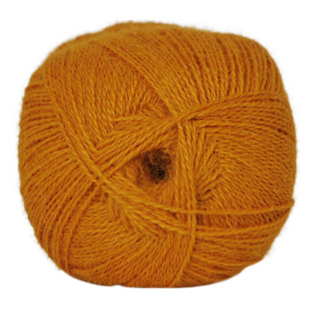 Hjertegarn Alpaca 400 Garn Farbe 3810 Orange von Hjertegarn